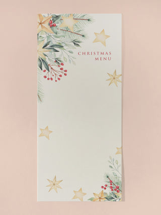 Christmas Menu Cards (Sets of 10)