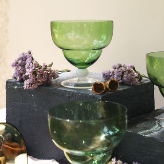 Green Goblet Bowl