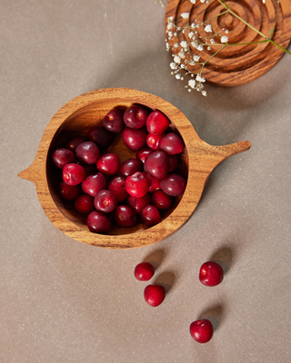 Natural Charm Wooden Bowl