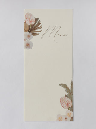 Palm Menu Cards (Sets of 10)