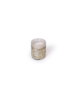 Crystal Mosaic Scented Wax Votive Candle- Small - Set of 4