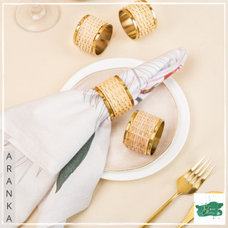 Aranka Napkin Ring - Set Of 2