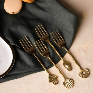 Brass Fork (4pc set)