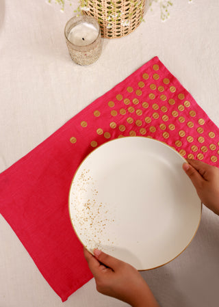 Rosy Luxe placemat - Set of 6