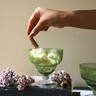 Green Goblet Bowl