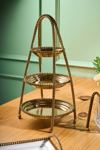 Beaded Server 3 tier