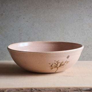 Flat bowl - Peach