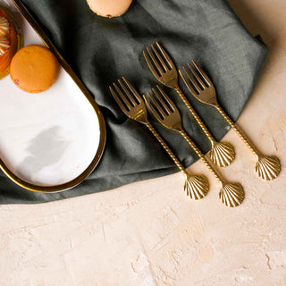 Brass Fork (4pc set)