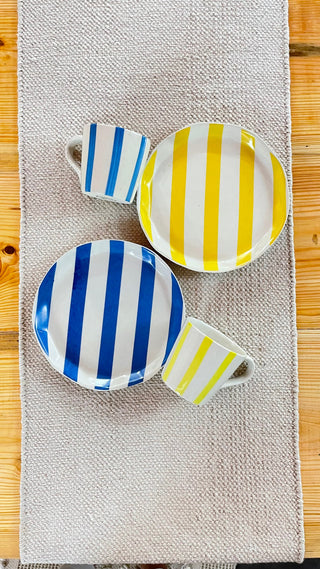 Stripe on Stripe - Set of 4