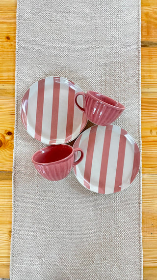 Candy Stripe - Set of 4