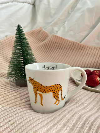 Cheetah Mugs String Lights - Set of 2