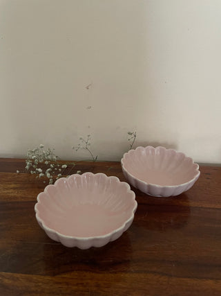 Mini Daisy Katori Pink - Set of 2