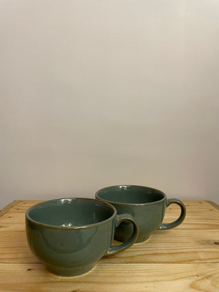 Meher Soup Bowl - Green, set of 2