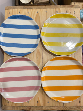 Striking Striped Plates (Set of 2)