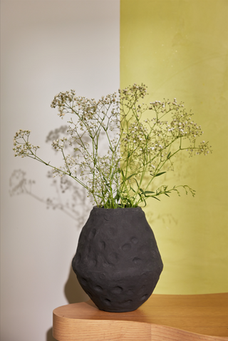 Speckled Chic Black Vase