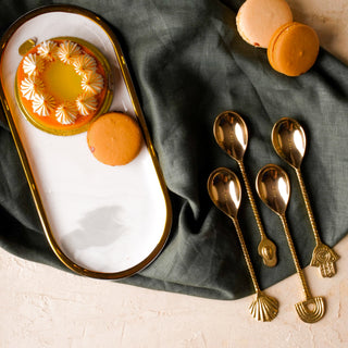 Brass Spoons (4pc set)