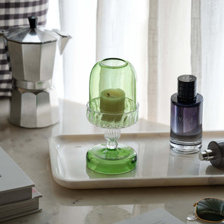 GREEN FAIRY LAMP CANDLE HOLDER