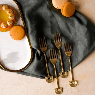 Brass Fork (4pc set)