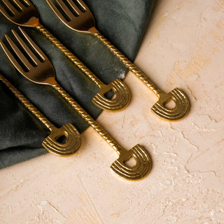 Brass Fork (4pc set)