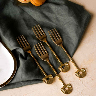 Brass Fork (4pc set)