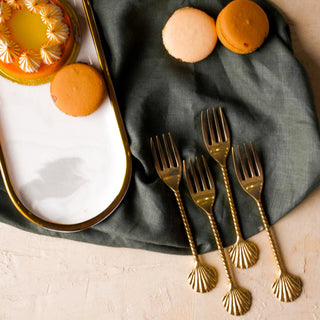 Brass Fork (4pc set)