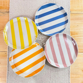 Striking Striped Plates (Set of 4)