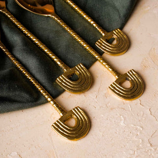 Brass Spoons (4pc set)