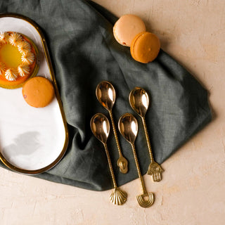 Brass Spoons (4pc set)