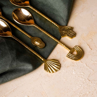 Brass Spoons (4pc set)